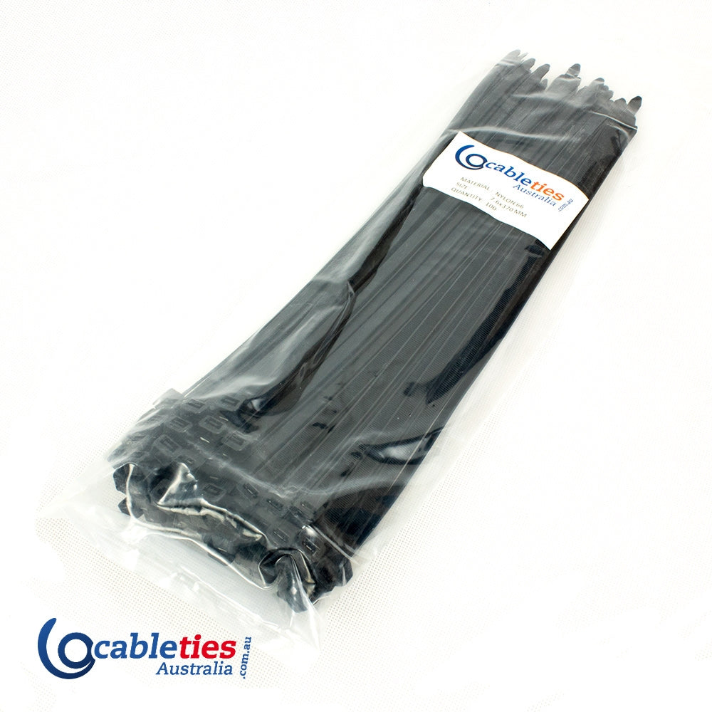Releasable Black Cable Ties