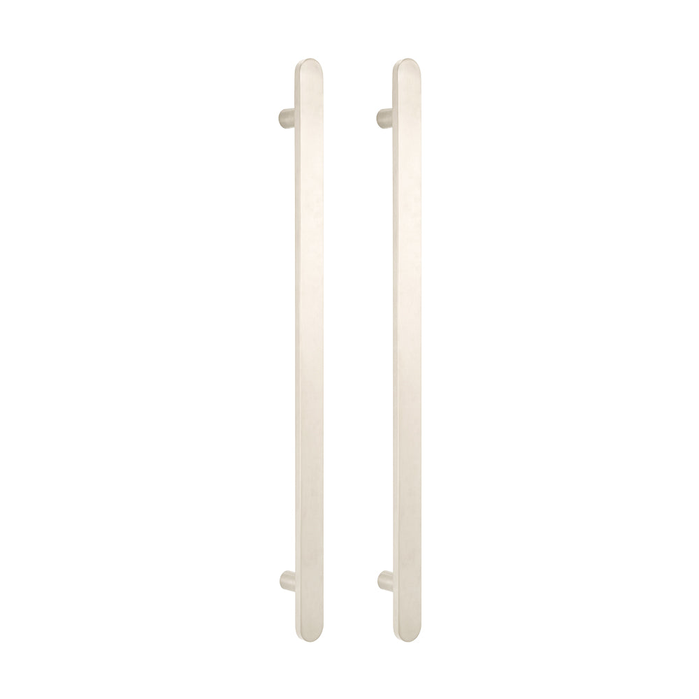 Radiant Vertical FLAT Bar Towel Rail - Multiple Bar and Hook Kits in Various Colours