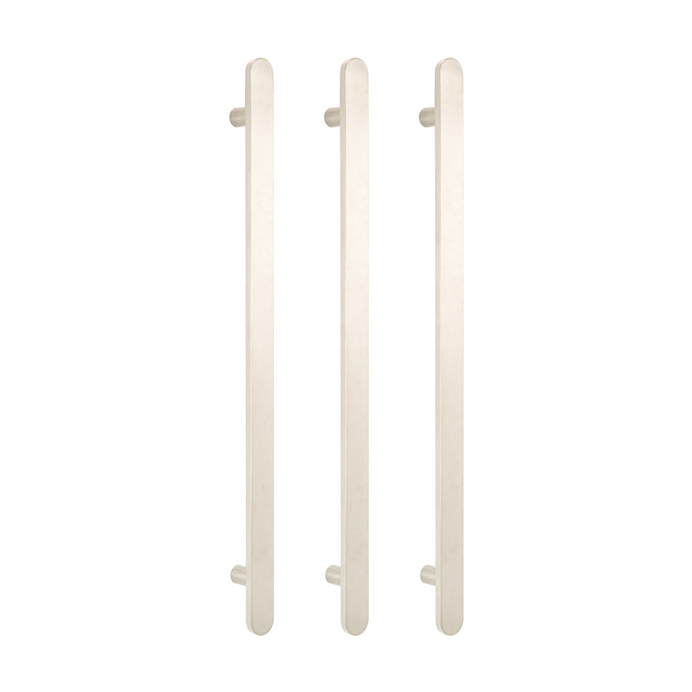 Radiant Vertical FLAT Bar Towel Rail - Multiple Bar and Hook Kits in Various Colours