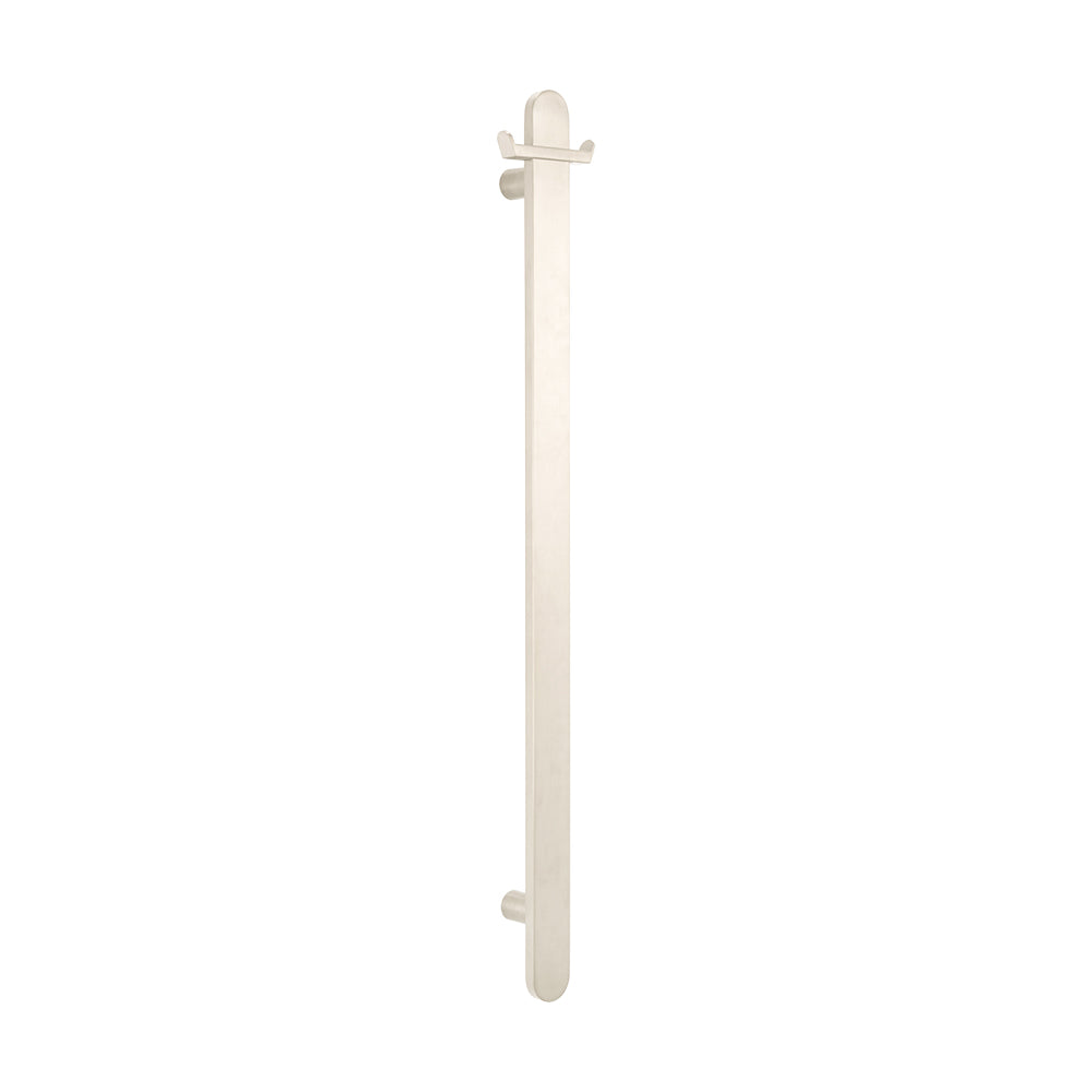 Radiant Vertical FLAT Bar Towel Rail - Multiple Bar and Hook Kits in Various Colours