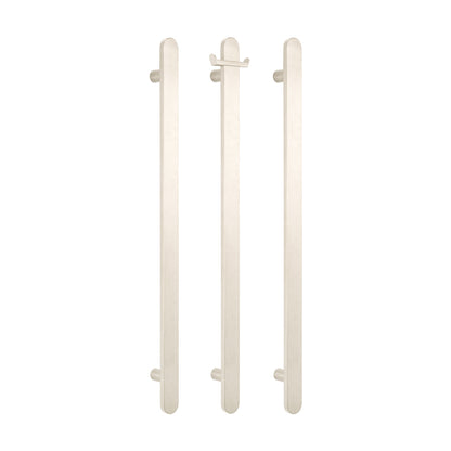 Radiant Vertical FLAT Bar Towel Rail - Multiple Bar and Hook Kits in Various Colours