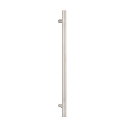 Radiant Single Vertical ROUND Bar NON-HEATED Towel Rail 950mm Tall - Various Colour Finishes