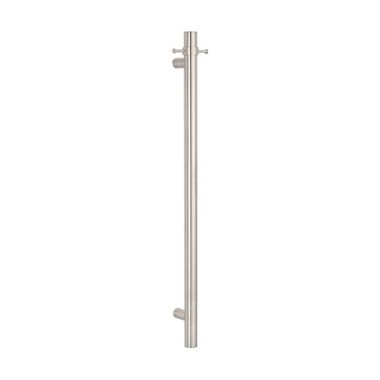 Radiant Vertical ROUND Bar Towel Rail - Multiple Bar and Hook Kits in Various Colours
