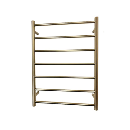 Radiant Heated Towel Rail (RTR01) 600mm x 800mm - 7 Round Bars - Multiple Colour Finishes