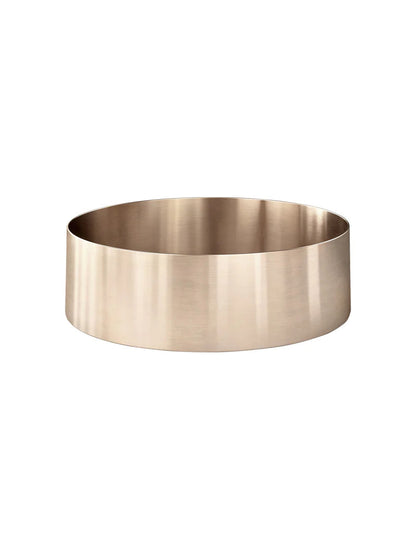 Meir Round Steel Bathroom Basin 380 X 110 - Various Colour Finishes