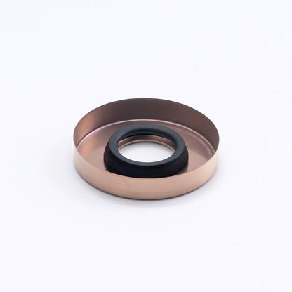 Radiant Round Towel Rail Cover Plate for RTR Ladder Style Rails - Various Colour Finishes