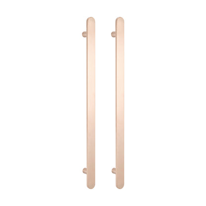 Radiant Vertical FLAT Bar Towel Rail - Multiple Bar and Hook Kits in Various Colours
