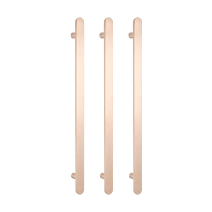 Radiant Vertical FLAT Bar Towel Rail - Multiple Bar and Hook Kits in Various Colours