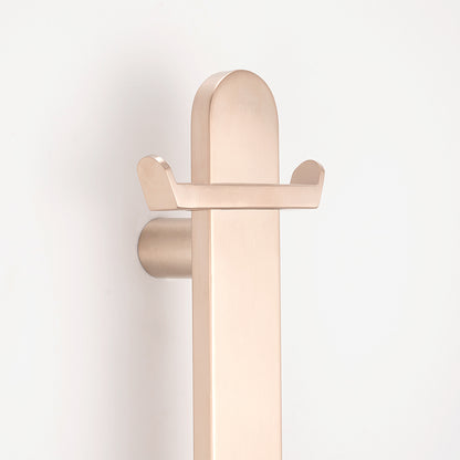 Radiant Vertical FLAT Bar Towel Rail - Multiple Bar and Hook Kits in Various Colours