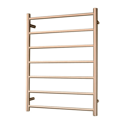 Radiant Heated Towel Rail (RTR01) 600mm x 800mm - 7 Round Bars - Multiple Colour Finishes