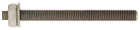 Macsim Chemical Anchor Galvanised Stud Bolts - HOLLOW Brick Sleeves – Box of 10 - Various Sizes