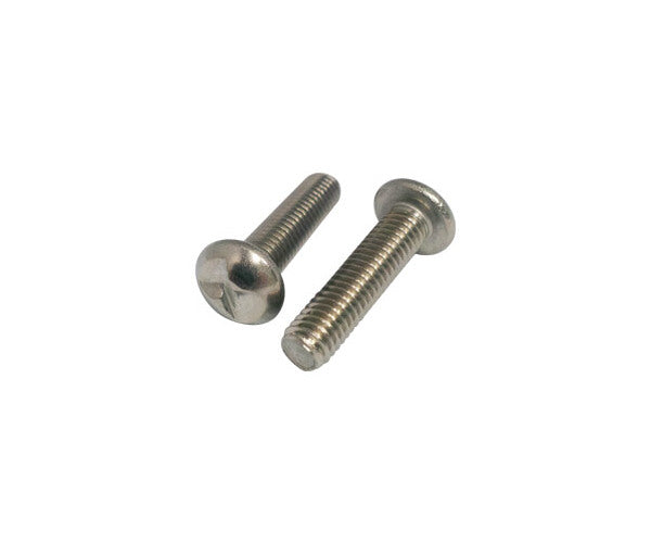 Clutch Head Machine Screws Box of 100 - 304 SS and Zinc in Various Gauges and Lengths