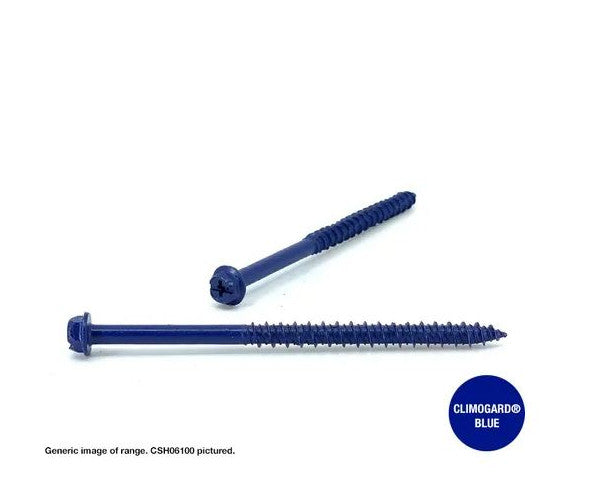 Hex Head Climogard Blue Conscrew