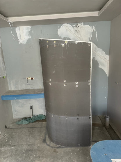 Radiant ThermaSheet Insulated CURVED Tile Backer Board - 30mm x 600mm x 1250mm or 2500mm - Box of 6 Sheets