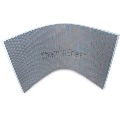Radiant ThermaSheet Insulated CURVED Tile Backer Board - 30mm Thickness, 600mm Width - Boxes of 6 Sheets - Various Lengths