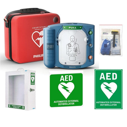 MEDIQ Philips Defibrillator Heart Start HS1