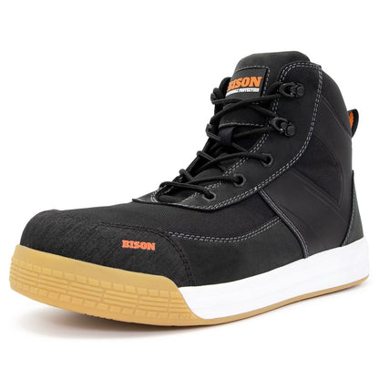 Dune Low Cut Zip Side Lace Up Safety Boot - Various Size Options