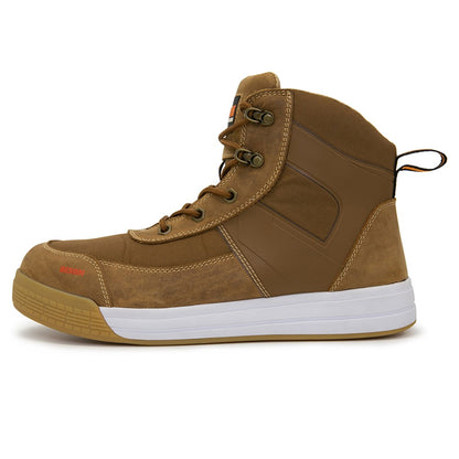 Dune Low Cut Zip Side Lace Up Safety Boot - Various Size Options