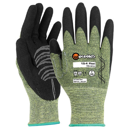 Eureka Flexi Vibration Cut D Gloves- 1 pair 5 Size Options