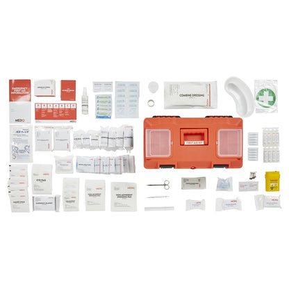 MEDIQ Essential Incident Ready First Aid Kit in Tackle Box