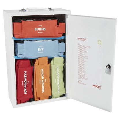 MEDIQ Incident Ready 5 x First Aid Module Kit - Soft Pack, Tackle Box or Wall Cabinet