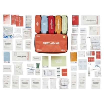 MEDIQ Incident Ready 5 x First Aid Module Kit - Soft Pack, Tackle Box or Wall Cabinet