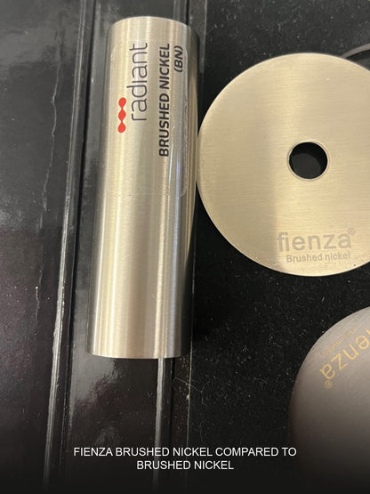 Radiant Single Vertical Flat Bar NON-Heated Towel Rail 930mm Tall - Various Colour Finishes