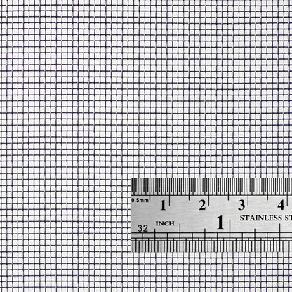 RUN OUT: 316 Grade Stainless Steel Flyscreen Mesh (BAL40) - 30m Roll - Various Widths