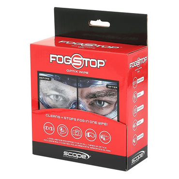 Scope Fog Stop Optix or Shammy Wipes - Various Pack Quantities