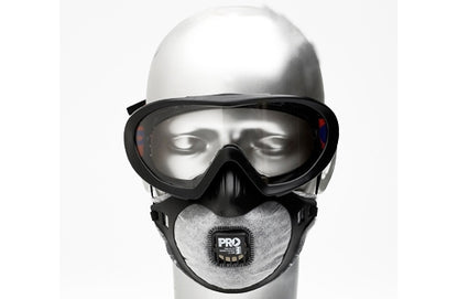 Pro Choice FilterSpec Pro Goggle Mask Combo P2 Valve & Carbon Filter