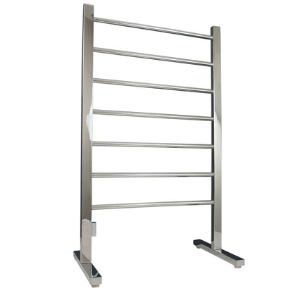 Free Standing Heated Towel Rail (FSTR01) - 600 x 1000mm - Mirror Polished Finish