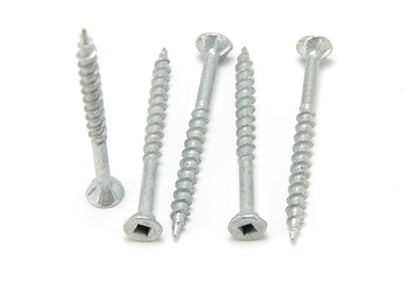 Macsim Chipboard Screws (Square Drive) Galvanised - Various Sizes & Quantities