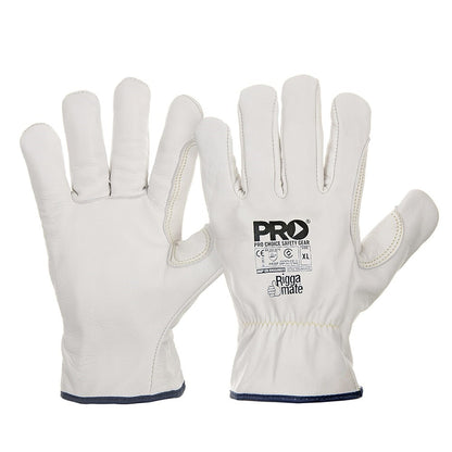 Pro Choice Riggamate Cut Resistant Goat Grain Premium Gloves - 1, 6 or 12 Pairs in 6 Size Options