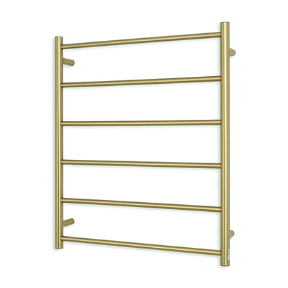 Radiant NON-Heated ROUND Bar Towel Rails (LTR01) 830mm Tall - Multiple Widths and Colour Finishes
