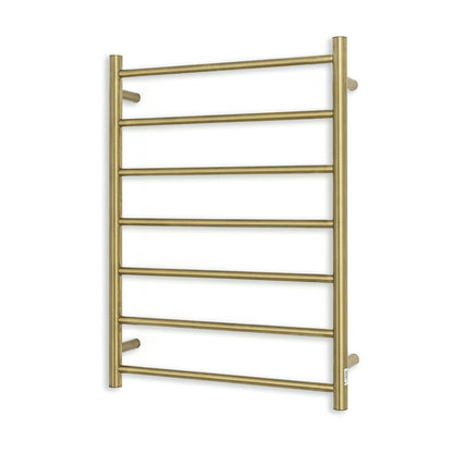 Radiant Heated Towel Rail (RTR01) 600mm x 800mm - 7 Round Bars - Multiple Colour Finishes