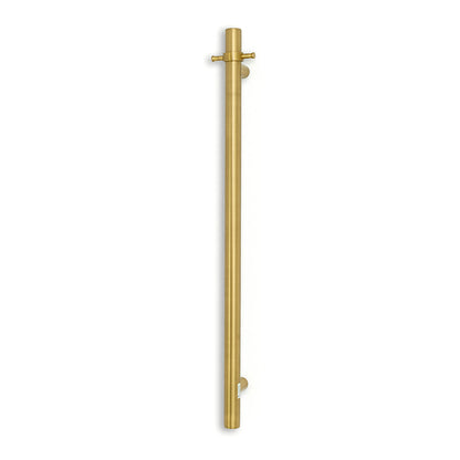 Radiant Vertical ROUND Bar Towel Rail - Multiple Bar and Hook Kits in Various Colours