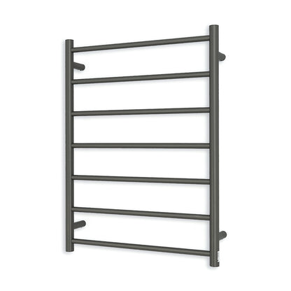 Radiant Heated Towel Rail (RTR01) 600mm x 800mm - 7 Round Bars - Multiple Colour Finishes