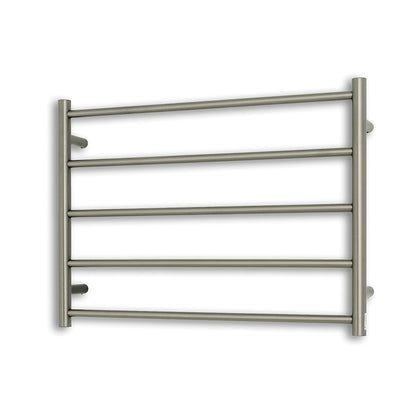 Radiant Heated Towel Rail (RTR03) 750mm x 550mm 5 Round bars - Multiple Colour Finishes