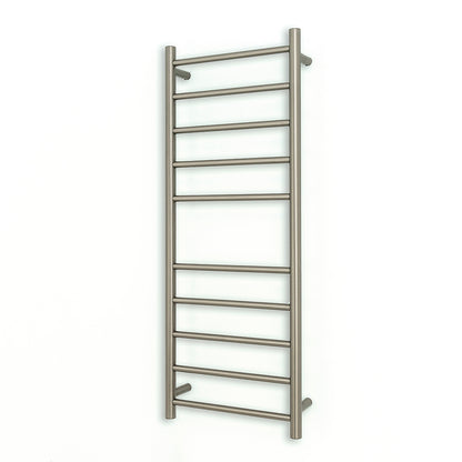 Radiant Heated Towel Rail (RTR430) 430mm x 1100mm - 10 Round Bars - Multiple Colour Finishes