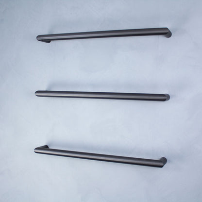 Single Round Bar - GUN METAL GREY