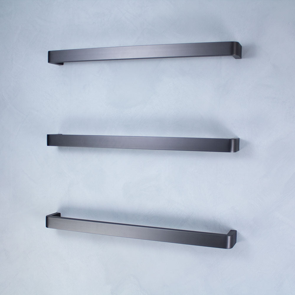 Single Square Bar - GUN METAL GREY