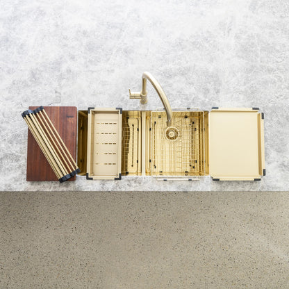 Meir Lavello 2 Piece Protection Grid for Kitchen Sink MKSP-D860440 - 3 Colour Finishes