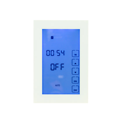 Premium Glass Fronted Touch Screen Timers - Various Styles, Colours and Orientations