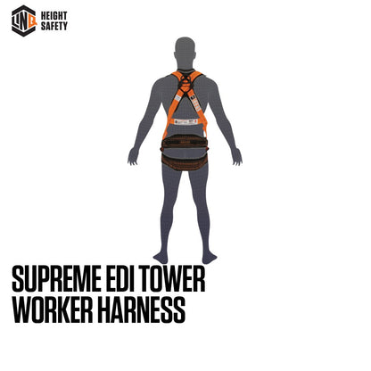 Linq Supreme Edi Tower Worker Harnesses - 3 Size Options