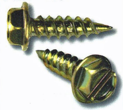 Stitching Screws Hex Head Zinc