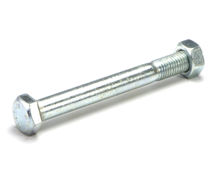 Hex Bolt and Nut Zinc Imperial Diameter x Length in Various Box Quantities