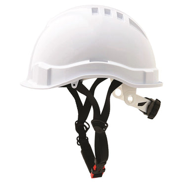 Pro Choice V6 Hard Hat Unvented Micro Peak Ratchet Harness Linesman - 2 Colour Options