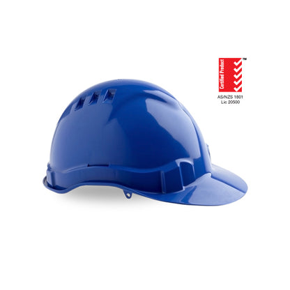 Pro Choice V6 Hard Hat Vented Pushlock Harness - 8 Colour Options