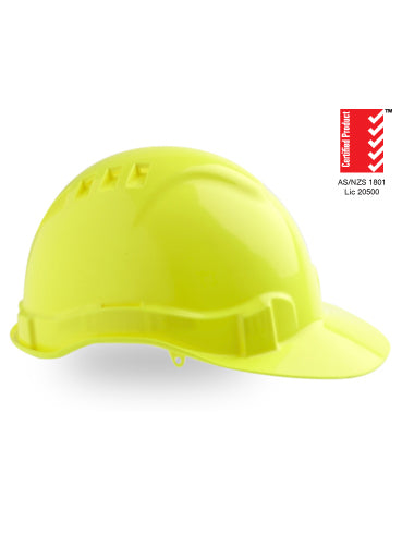 Pro Choice V6 Hard Hat Vented Pushlock Harness - 8 Colour Options