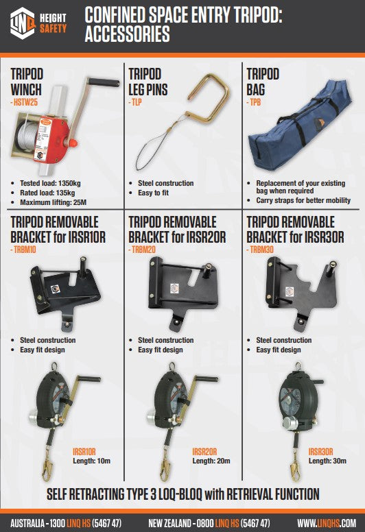 Linq Tripod & Bag 2.9m